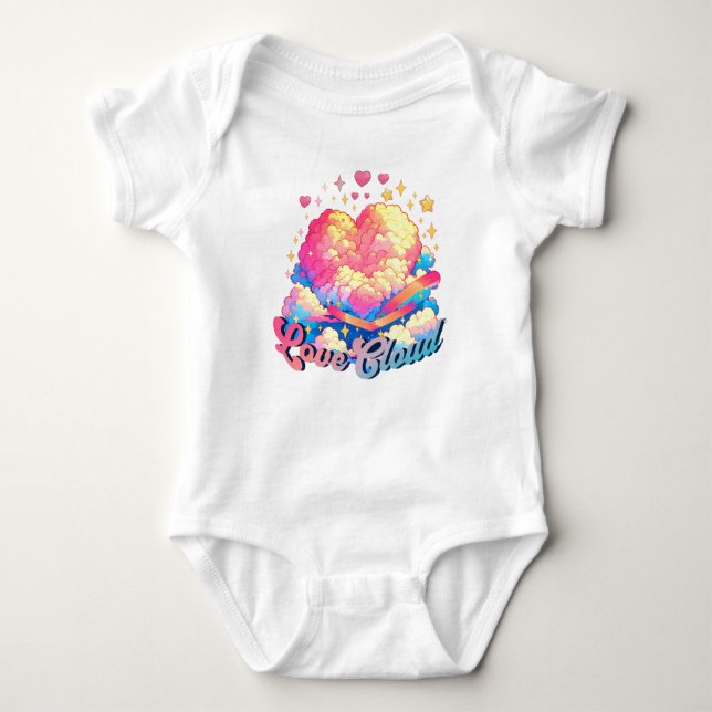 Kärlek Cloud T Shirt (Framsida)