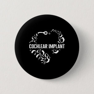 Kärlek Cochlear Implant ASL H Knapp