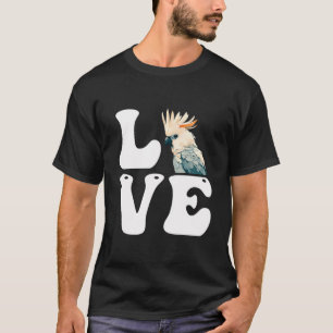 Kärlek Cockatoos Parrots Bird Älskare Cockatoo Par T Shirt