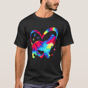 Kärlek Cocker Spain Tie Dye Watercolor Hund älskar T Shirt
