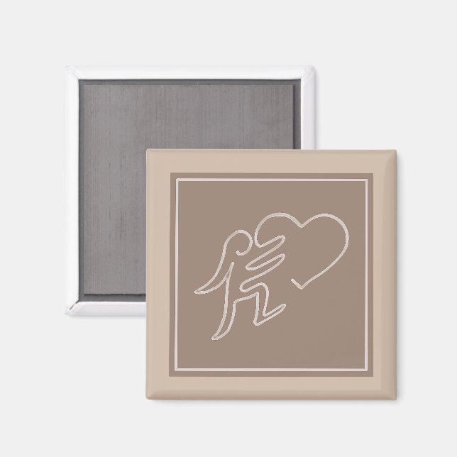 KÄRLEK (COCOA) MAGNET (Front/Back)