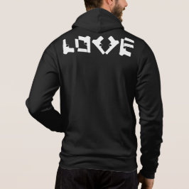 KÄRLEK Collection Black Hoodie Tee