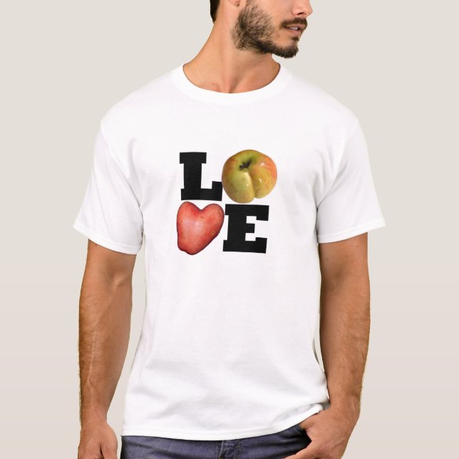 KÄRLEK Collection Heart Potato Manar Tee (Framsida)
