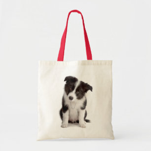 Kärlek Collie Puppy Hund Toit Bag Tygkasse