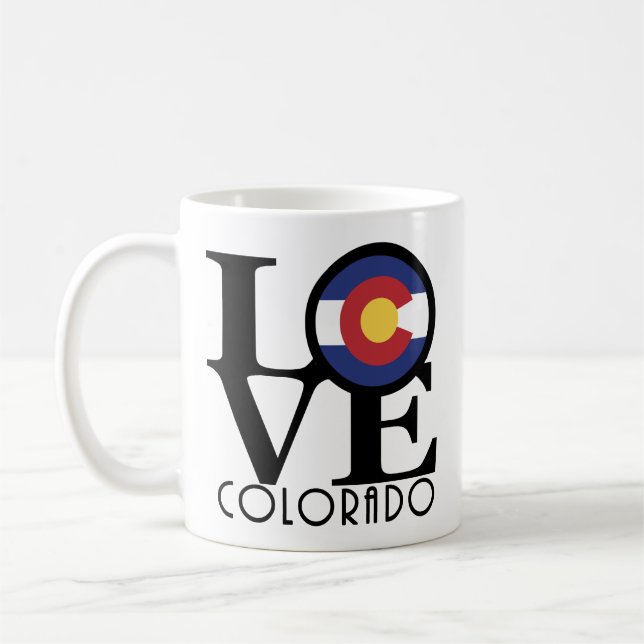 KÄRLEK Colorado 11oz Kaffemugg (Vänster)