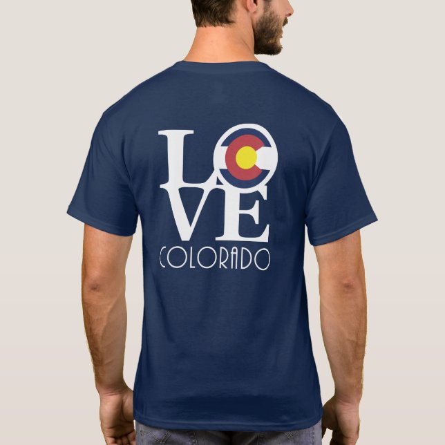 KÄRLEK Colorado (återtryck) T Shirt (Baksida)