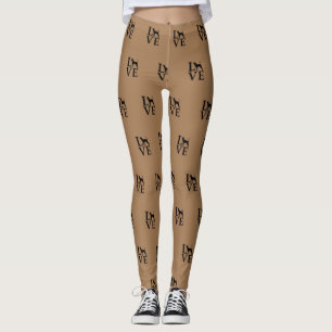 Kärlek Coonhound Leggings