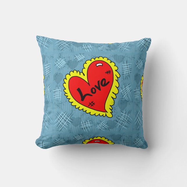 kärlek corazon kudde (Framsida)