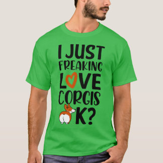 Kärlek Corgis 1 T Shirt