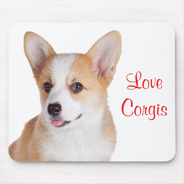 Kärlek Corgis Musmattor (Framsidan)
