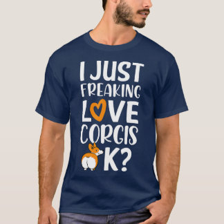 Kärlek Corgis T Shirt