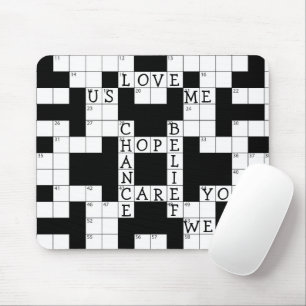 Kärlek Crossword Puzzle Musmatta