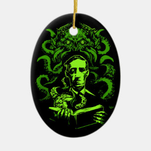 Kärlek Cthulhu Julgransprydnad Keramik