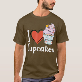 Kärlek Cuptårta Funny Baking Delicious Cuptårta Kä T Shirt