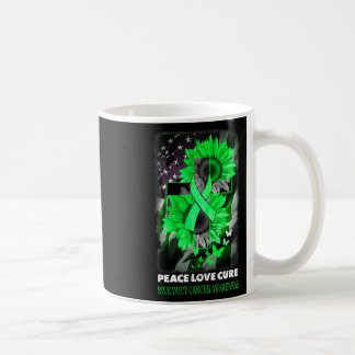 Kärlek Cura Gallgångscancer Medvetenhet Solros  Kaffemugg