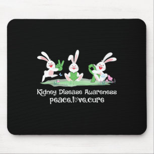 Kärlek Cure Grönt Ribbon Kidney Disease Awareness Musmatta