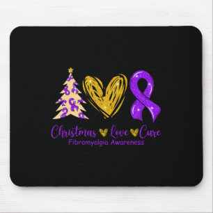 Kärlek Cure Lila Ribbon Fibromyalgia Awareness 1 1 Musmatta