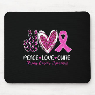 Kärlek Cure Rosa Ribbon Breast Cancer Awareness Wo Musmatta