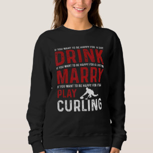 Kärlek Curling Team T Shirt