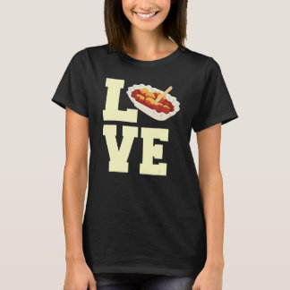 Kärlek Currywurst T Shirt