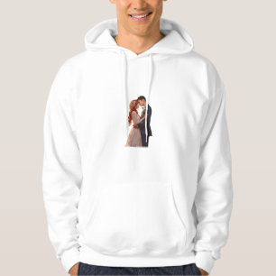 Kärlek Cute Couple - Matching Hoodes SwearShirt Hoodie