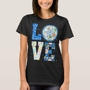 Kärlek Cute Passover Dekorationer Pesach Jewish Ho T Shirt