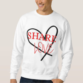  Kärlek Cute-positionering Lång Ärmad Tröja