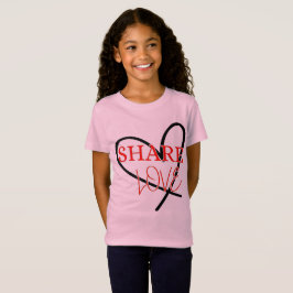 Kärlek Cute-positionering T Shirt