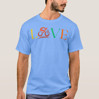 Kärlek Cykel rolig T Shirt