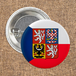 Kärlek Czechia och Tjeckiska Flagga mode/sportfant Knapp