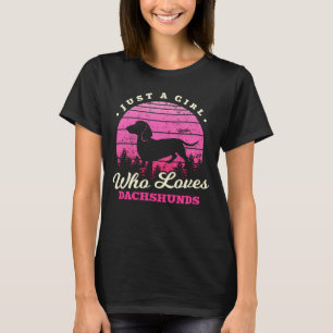 Kärlek Dachshings T Shirt