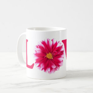 Kärlek Dahlia Kaffemugg