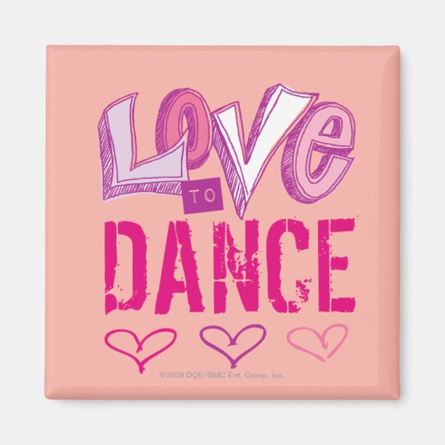 Kärlek Dance Magnet (Framsidan)