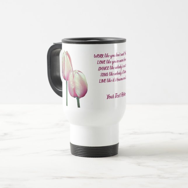 Kärlek Dance Sjunga Tulips-inspiration Resemugg (Framsida vänster)