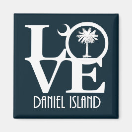 KÄRLEK Daniel Island SC Magnet