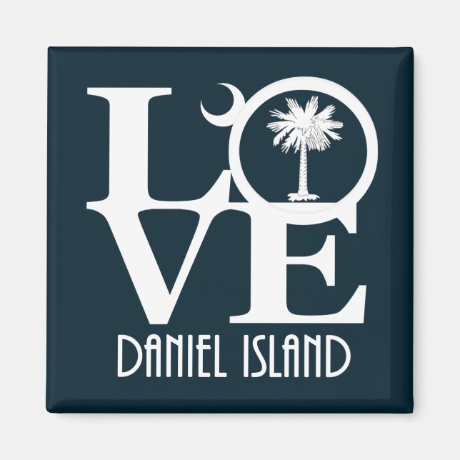 KÄRLEK Daniel Island SC Magnet (Framsidan)