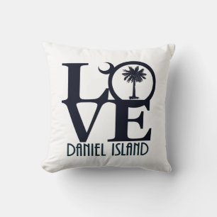 KÄRLEK Daniel Island South Carolina Kudde