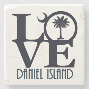 KÄRLEK Daniel Island South Carolina Stenunderlägg