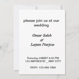 Kärlek dansar under träd skugga inbjudningar