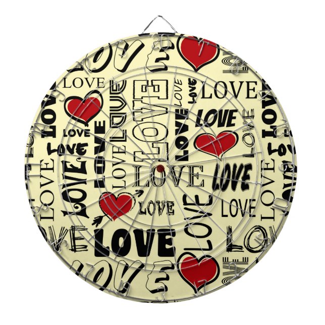 Kärlek Darttavla (Framsidan)