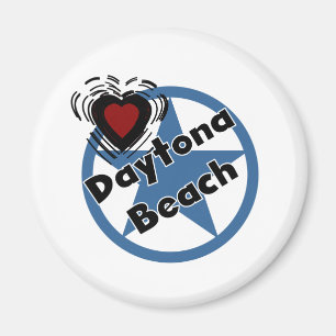 Kärlek Daytona Beach Magnet