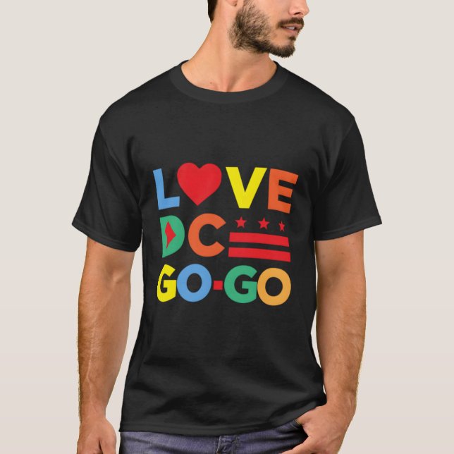Kärlek Dc Gogo T Shirt (Framsida)