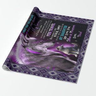 Kärlek DDotter Brev till min dotter Kärlek för e Presentpapper