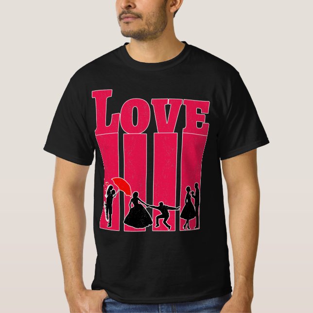 Kärlek | De bästa julklapparna för henne T Shirt (Framsida)