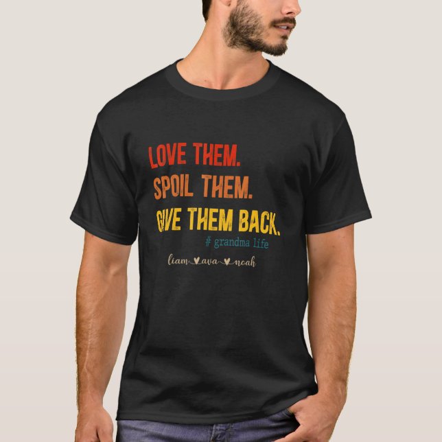 Kärlek De har förstört dem Ge de de är. T Shirt (Framsida)