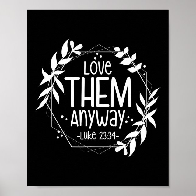 Kärlek de likväl Luke 23&#. Poster (Framsidan)