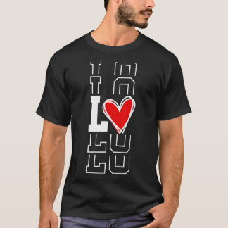 Kärlek del 1 matchande par Manar Women Valen (konf T Shirt