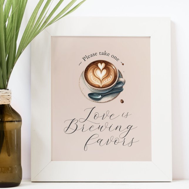 Kärlek delar upp kaffets Möhippa-favoriter Poster (Skapare uppladdad)