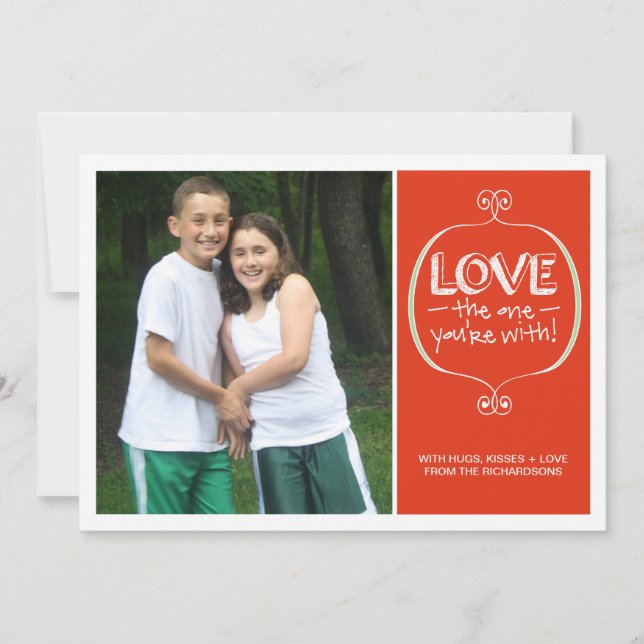 Kärlek den du är med! (Framsida)