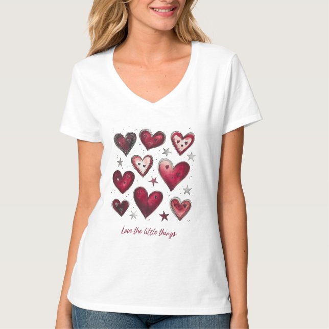 Kärlek den lilla saken t shirt (Framsida)